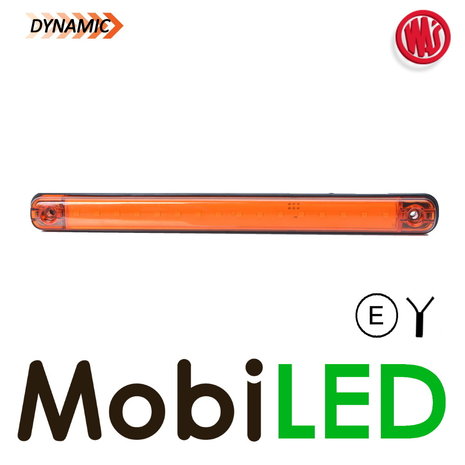 WAS WAS Clignotant dynamique 12-24V E-marque WAS WAS Clignotant dynamique 12-24V E-marque