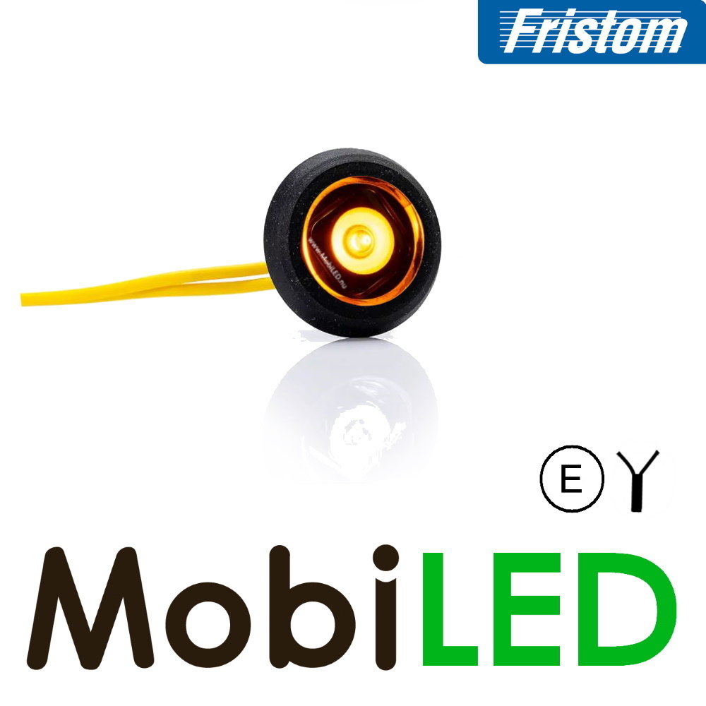 Fristom Halo feu de position Ambre E-mark 12-36 volts