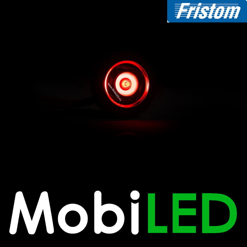 Fristom Halo feu de position rouge E-marque 12-36 volts