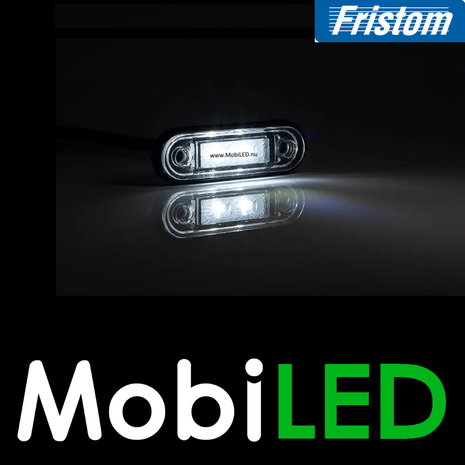 Fristom Marking Slim line 2 LEDs White E-mark Fristom Marking Slim line 2 LEDs White E-mark