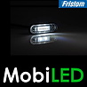 Fristom Markering slim line 2 leds wit E-keur Fristom Markering slim line 2 leds wit E-keur
