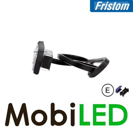 Fristom Markering Slim line 2 leds Wit E-keur Fristom Markering Slim line 2 leds Wit E-keur