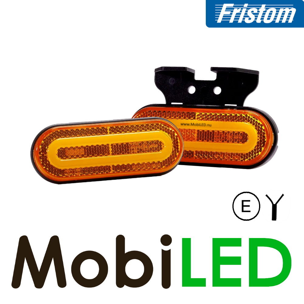 Fristom Marquage ambre look "NEON" avec bord E-mark