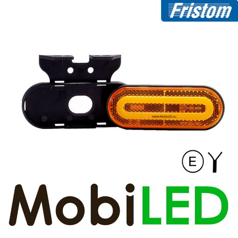 Fristom Amber markering "NEON" look met rand E-keur Fristom Amber markering "NEON" look met rand E-keur