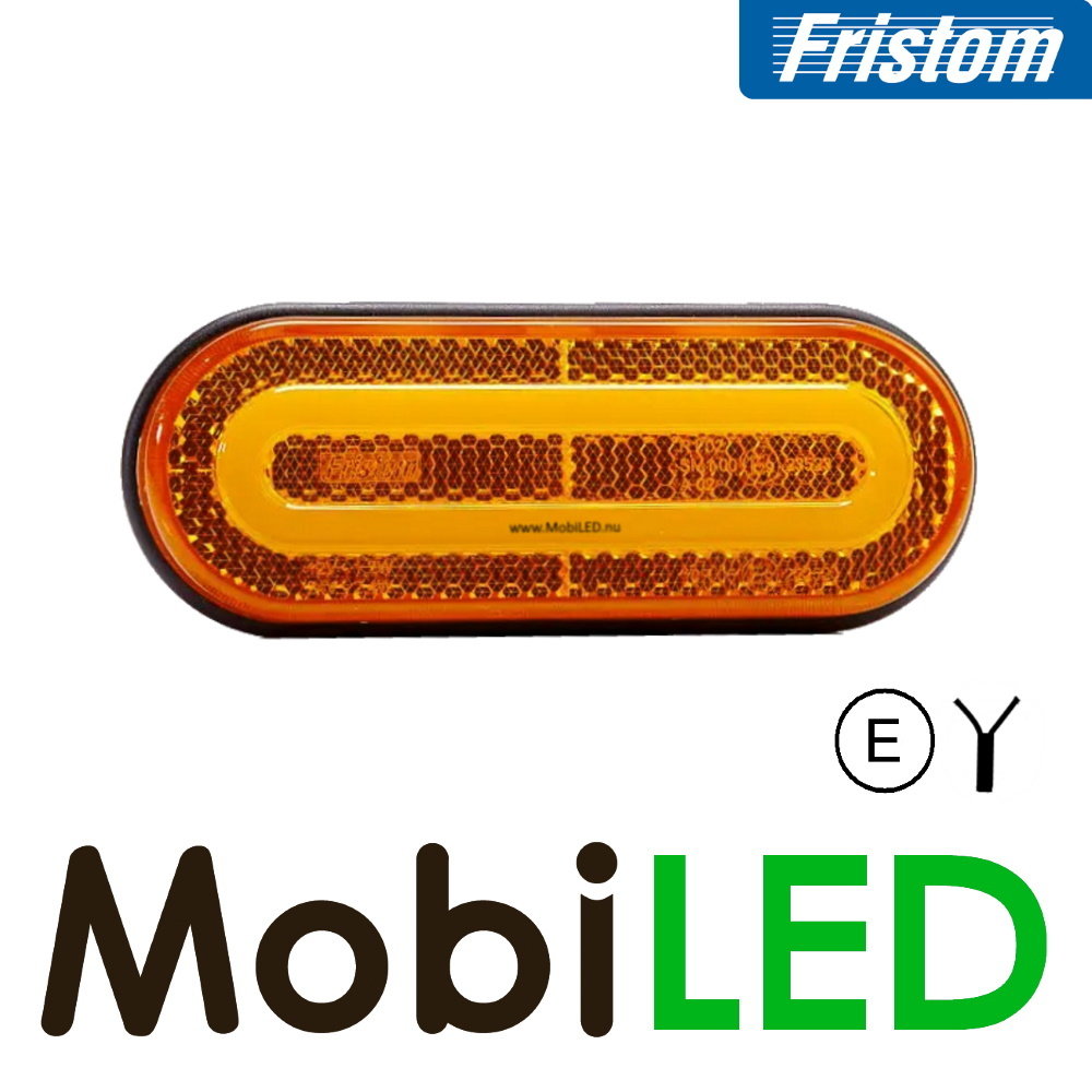 Fristom Marquage ambre look "NEON" avec bord E-mark