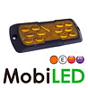 Triple Flitser amber 12 leds compact 12-24 volt E-keur Triple Flitser amber 12 leds compact 12-24 volt E-keur