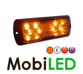 Triple Flitser amber 12 leds compact Triple Flitser amber 12 leds compact
