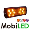 Triple Flasher amber 12 LEDs compact 12-24 volts E-mark Triple Flasher amber 12 LEDs compact 12-24 volts E-mark
