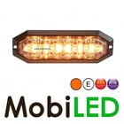 Classe 2 Flash LED Ambre Très mince E-marque Flash et Clignotant