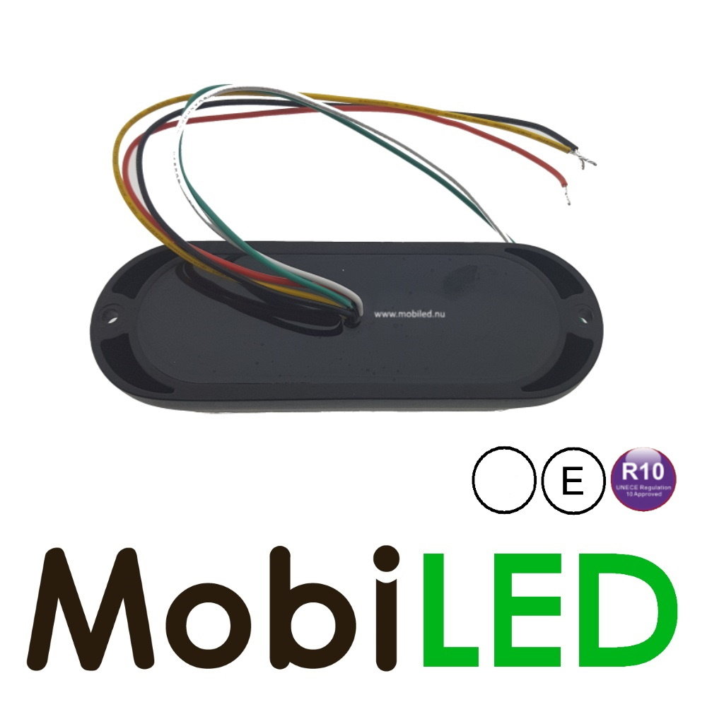 Flitser wit met DRL en  witte Halo-rand