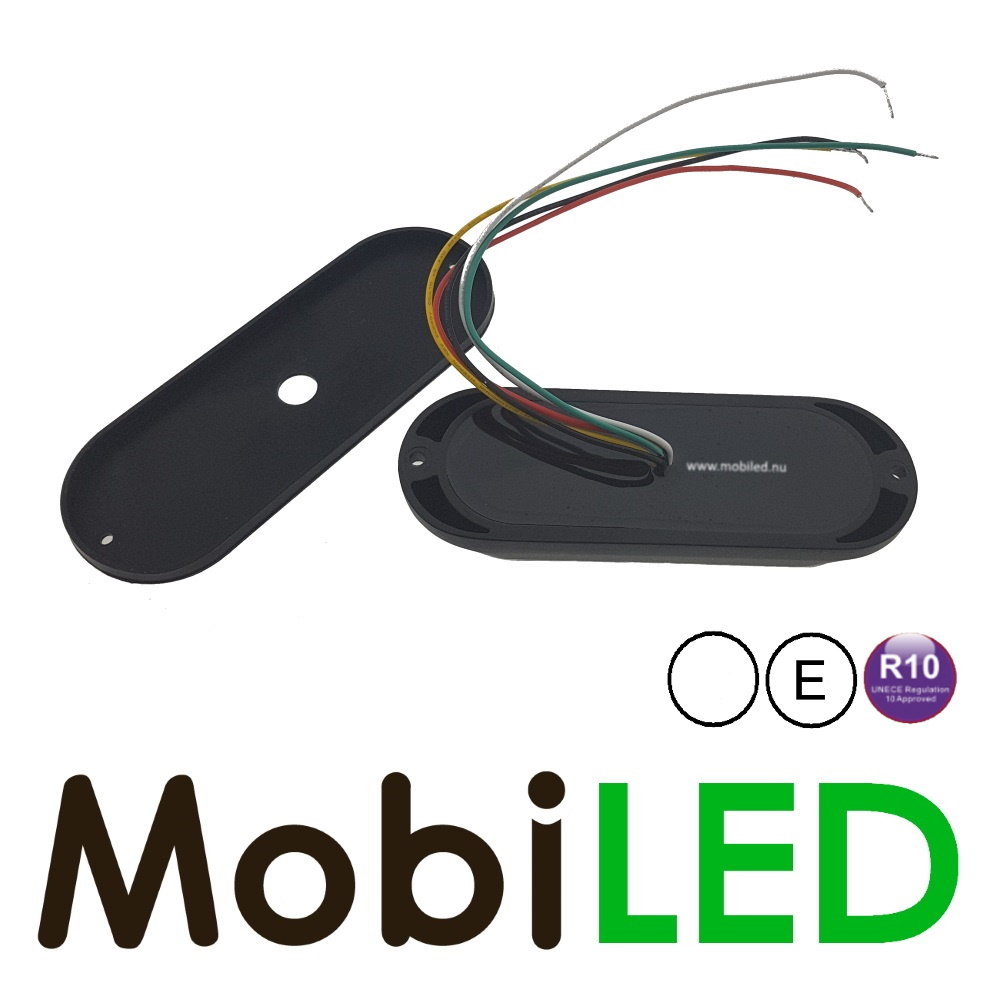 Flitser wit met DRL en  witte Halo-rand