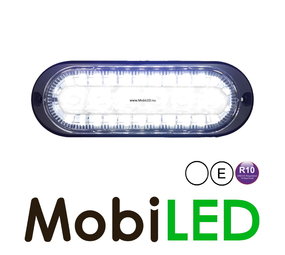 Flitser wit met DRL en witte Halo-rand