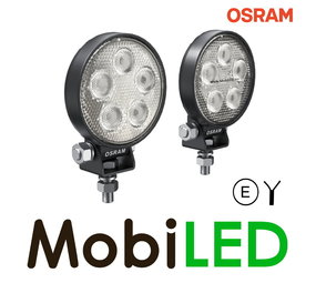 OSRAM VX70-SP Work lamp 8W set round E-mark