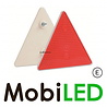 Reflector triangle Red E-mark (2 pieces) Reflector triangle Red E-mark (2 pieces)