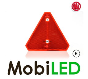 WAS Reflector driehoek Rood E-keur WAS Reflector driehoek Rood E-keur