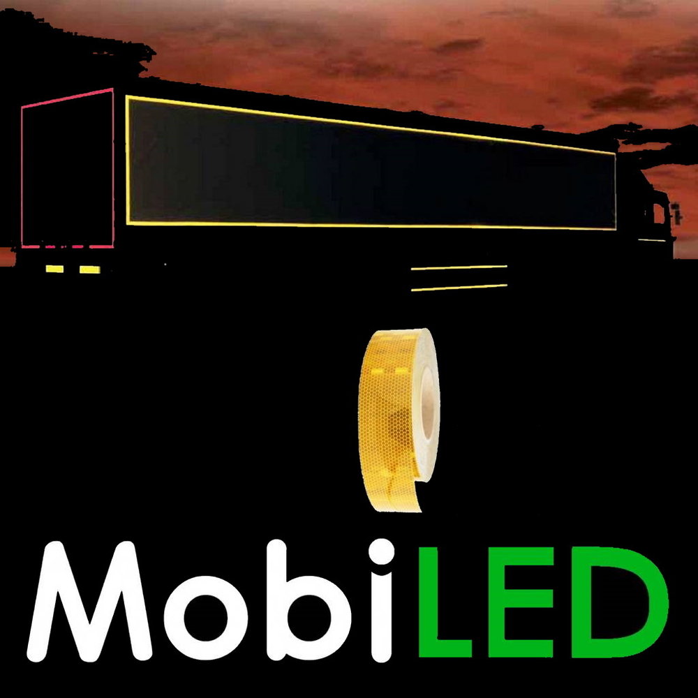 Avery Dennison Bande réfléchissante Jaune E-marque Avery Dennison Bande réfléchissante Jaune E-marque