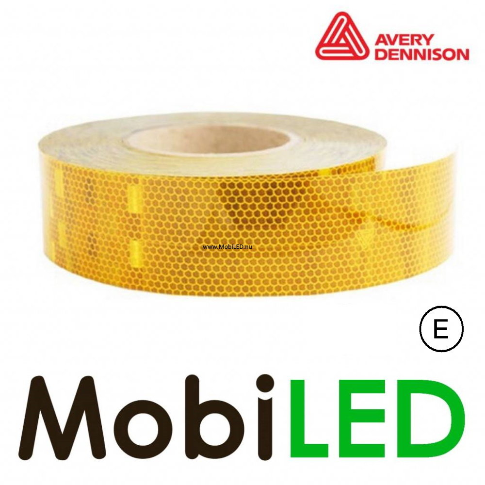Avery Dennison Bande réfléchissante Jaune E-marque Avery Dennison Bande réfléchissante Jaune E-marque