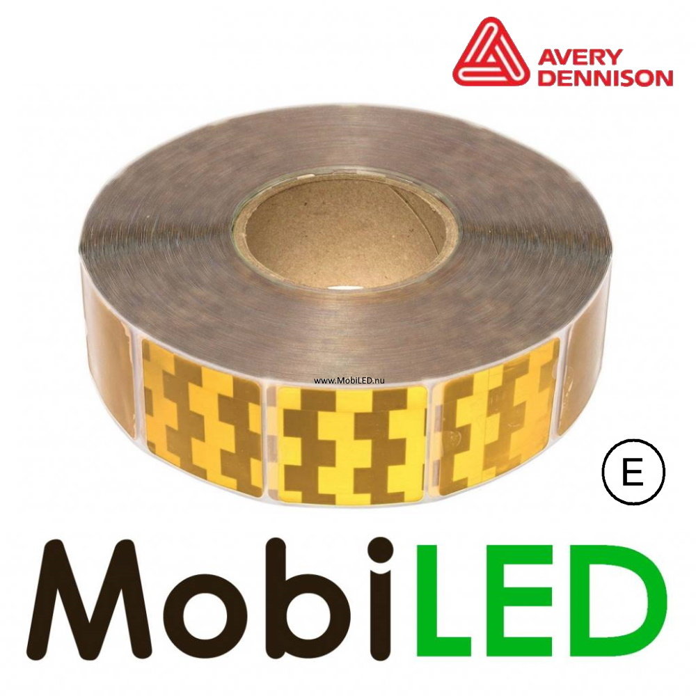 Avery Dennison Contour Reflectietape Geel E-keur