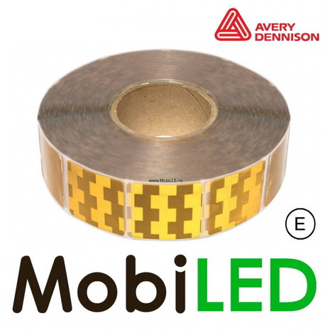 Avery Dennison Contour Reflection tape Yellow E-mark
