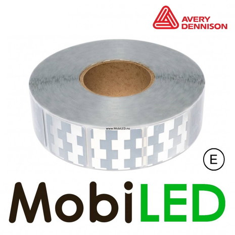 Avery Dennison Contour Reflectietape Wit E-keur
