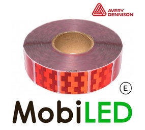 Avery Dennison Contour Reflectietape Rood E-keur Avery Dennison Contour Reflectietape Rood E-keur