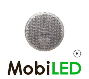Réflecteur 8cm rond Blanc E-marque montage caché