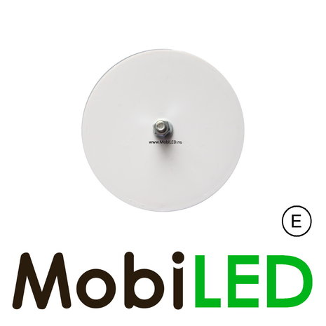 Reflector 8cm round Red E-mark blind mounting