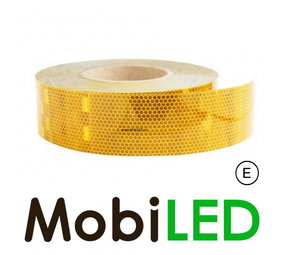 50m Reflectietape Geel