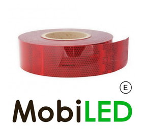 50m Reflectietape Rood 50m Reflectietape Rood