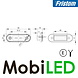 Fristom Markering Slim line 2 leds Groen Fristom Markering Slim line 2 leds Groen