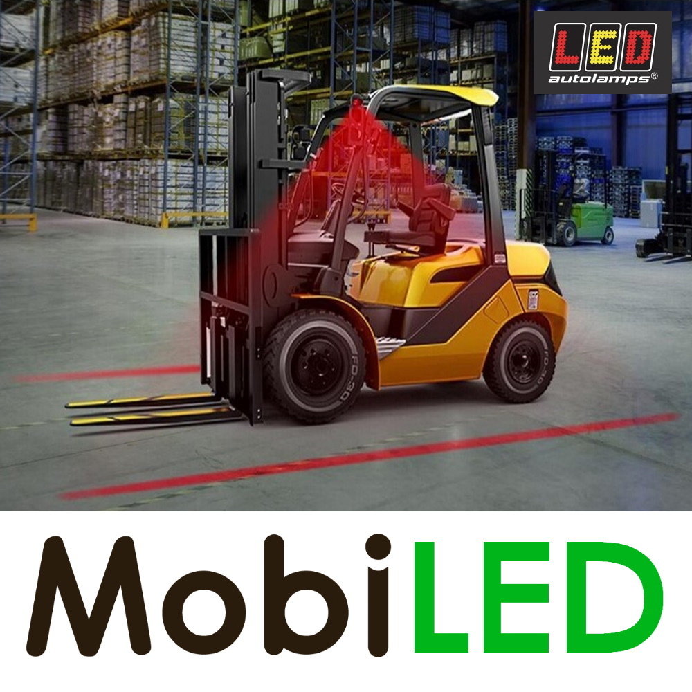 LED autolamps LED safety lamp 12-80 volts Red compact