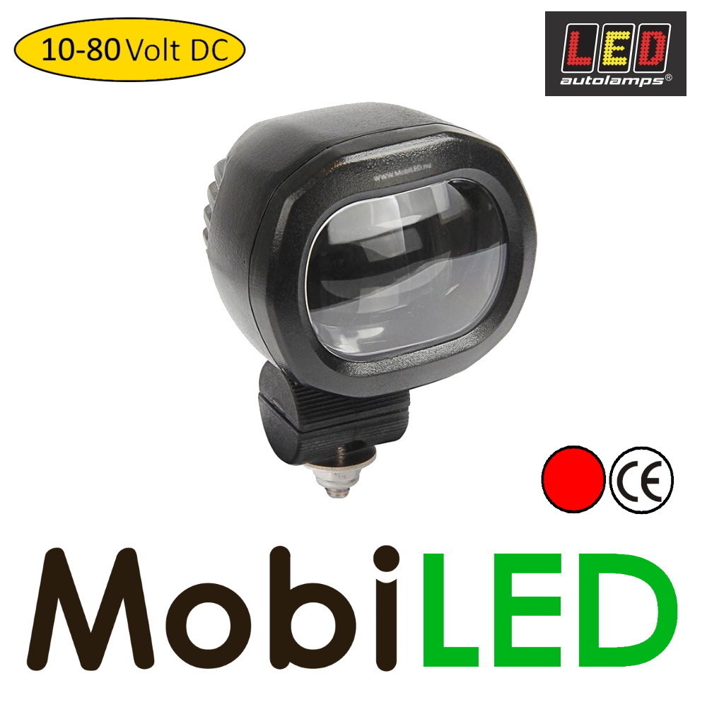 LED autolamps LED lumière de sécurité 12-80 volts Rouge compact E-marque LED autolamps LED lumière de sécurité 12-80 volts Rouge compact E-marque
