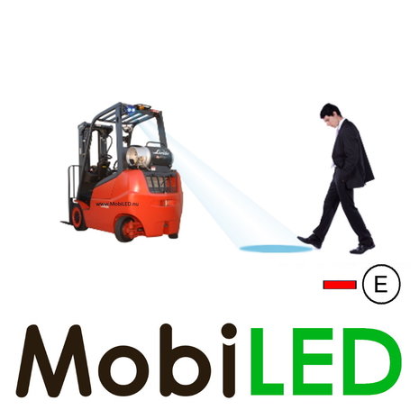 Red spot LED light Safety Line for the safety of your employees E-mark