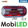 Fristom Fristom Achterlicht 5 functies reflector + kenteken links kabel E-keur