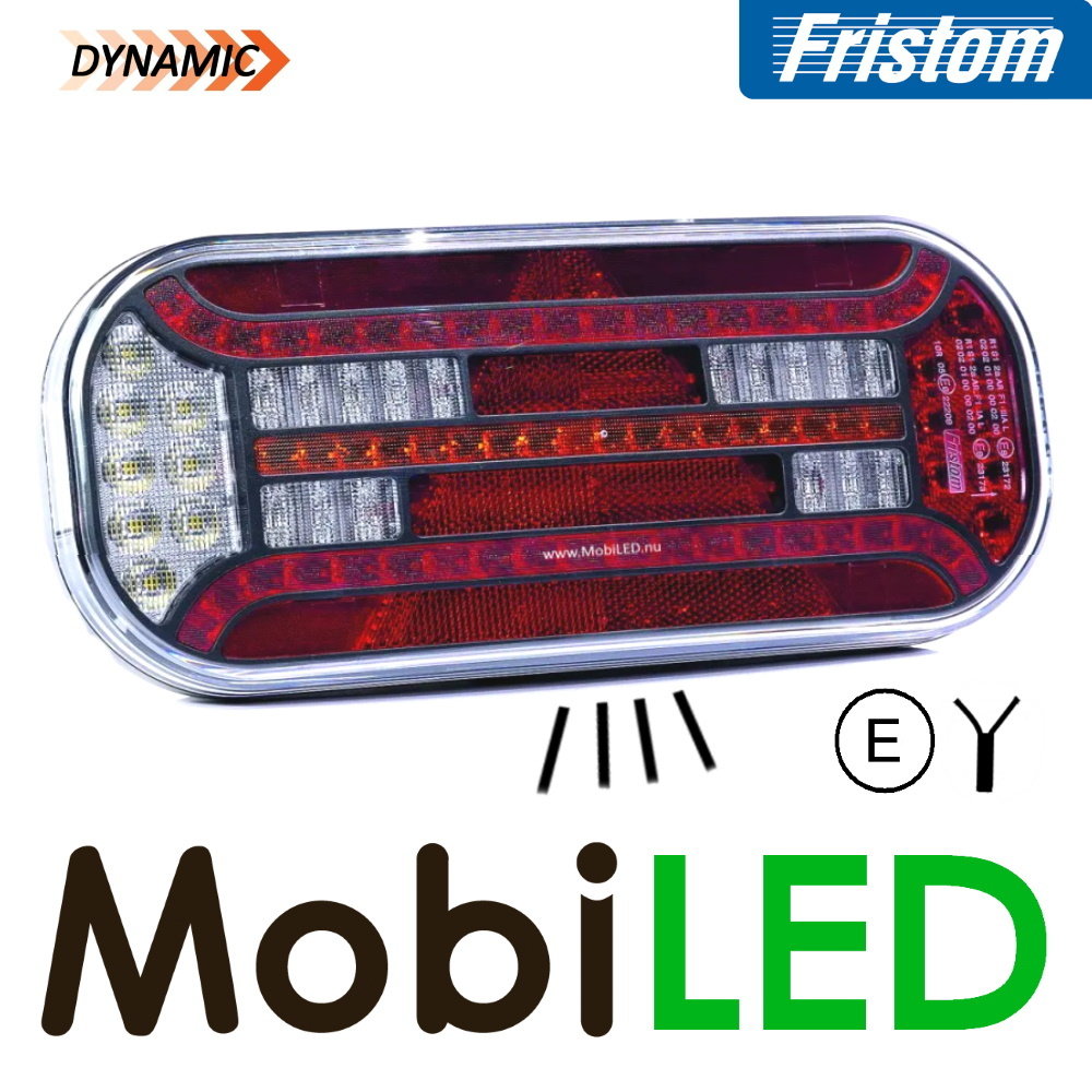 Fristom Fristom Feu arrière 5 fonctions + plaque d'immatriculation gauche câble E-marque Fristom Fristom Feu arrière 5 fonctions + plaque d'immatriculation gauche câble E-marque