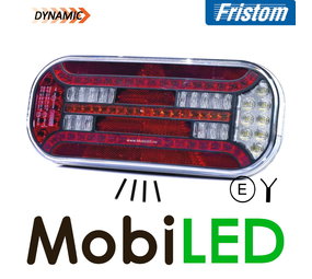 Fristom Achterlicht 5 functies kenteken rechts kabel Fristom Achterlicht 5 functies kenteken rechts kabel