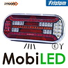 Fristom Fristom Achterlicht 5 functies +  kenteken rechts kabel E-keur
