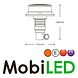 Flash light UFO 27 watts DIN flex plug in Amber E-mark Flash light UFO 27 watts DIN flex plug in Amber E-mark