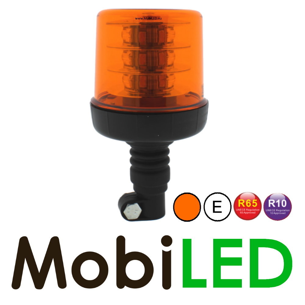 Flash lamp 18 LED push-on amber Flash lamp 18 LED push-on amber