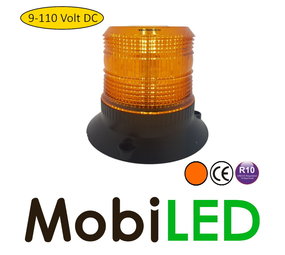 Flitslamp 10-110 volt Amber Flitslamp 10-110 volt Amber