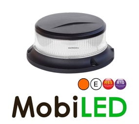 Flasher white lens magnet / fixed mounting amber