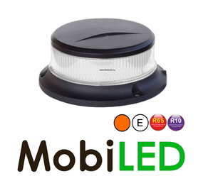 Flitslamp witte lens magneet / vaste montage amber Flitslamp witte lens magneet / vaste montage amber