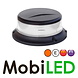 Flitslamp Amber met witte lens UFO 27 W magneetvoet Flitslamp Amber met witte lens UFO 27 W magneetvoet