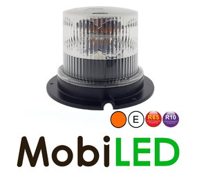 Zwaailamp /flitslamp 18 watt magneet 7 patronen Amber