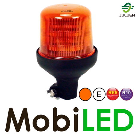 Juluen Juluen B14 Rotating beacon/flash lamp 14 patterns Amber DIN plug-in 10-30 VDC R65