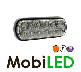 Flitser compact 12 leds amber Flitser compact 12 leds amber