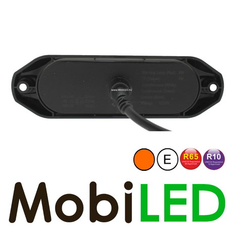 Clignotant Halo bord blanc, clignotant ambre