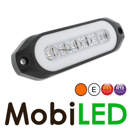 Clignotant Halo bord blanc, clignotant ambre