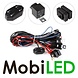 Duo aansluitset 12 volt 2 lamp functies Duo aansluitset 12 volt 2 lamp functies