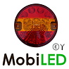Round rear light 3 functions E-mark Round rear light 3 functions E-mark